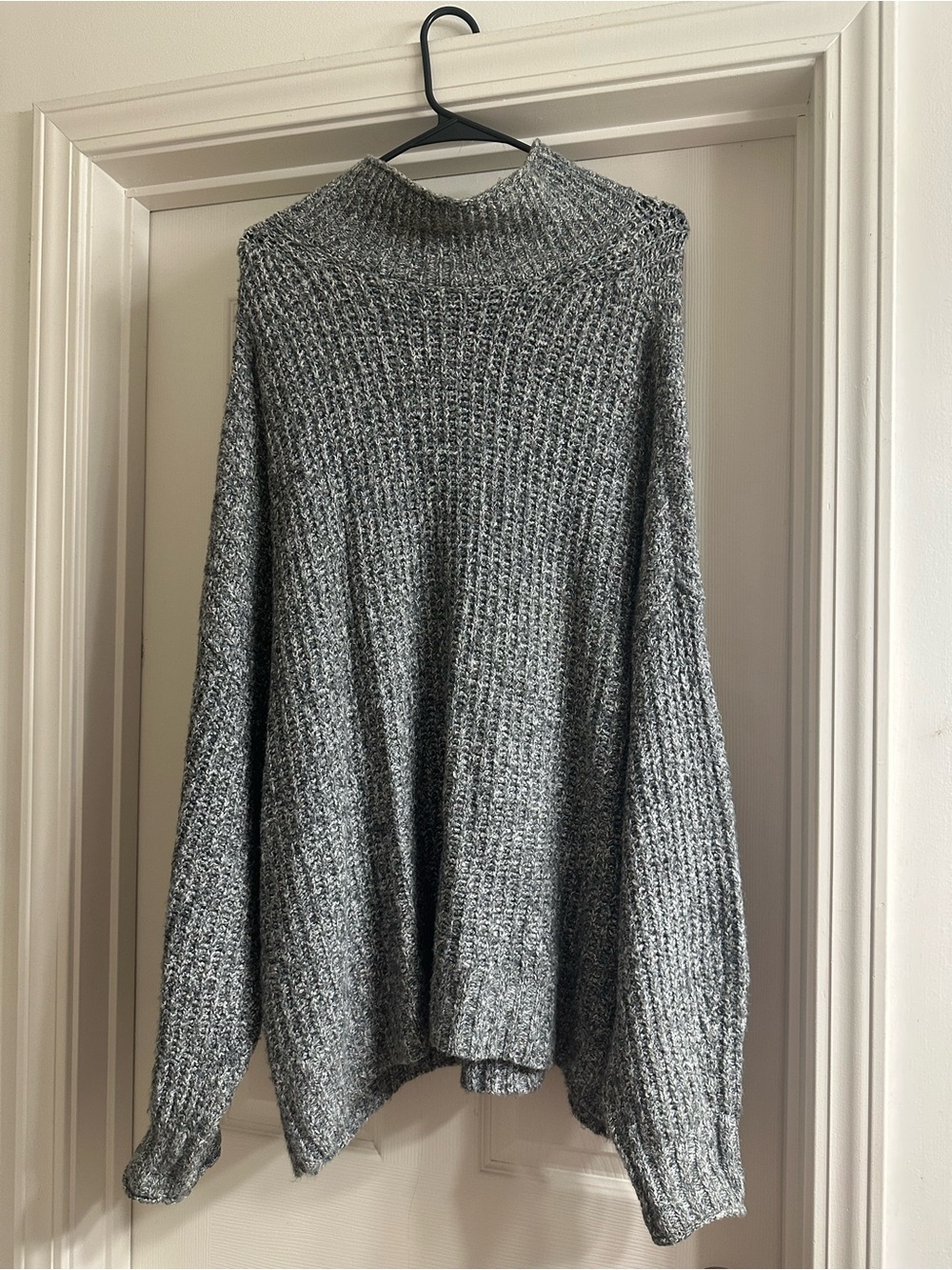 American Eagle Mock Neck Tunic Sweater